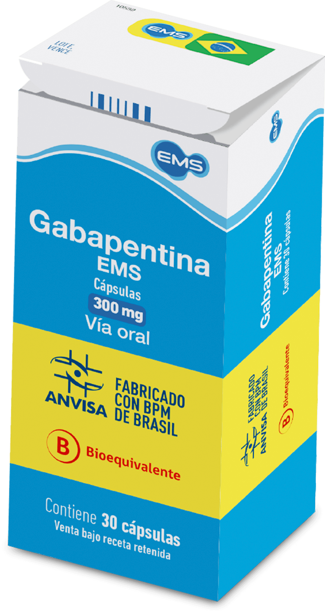 Gabapentina EMS 300 mg cápsulas