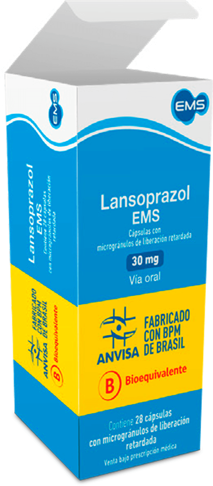 Lansoprazol EMS 30 mg cápsulas de liberación retardada